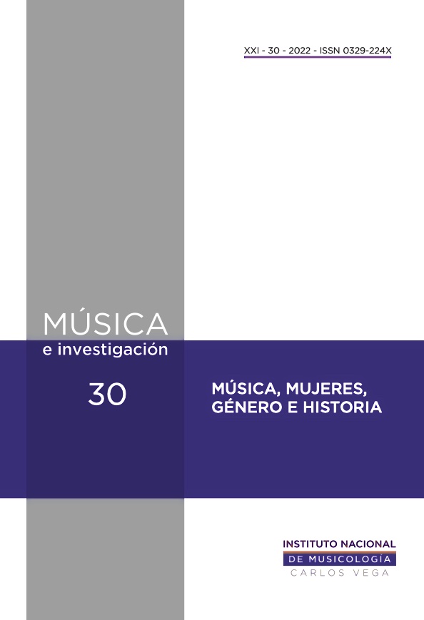 Música e Investigación 30 (2022)